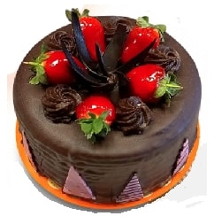 9-12 Kişilik Bol Çikolatalı Yaş Pasta pasta