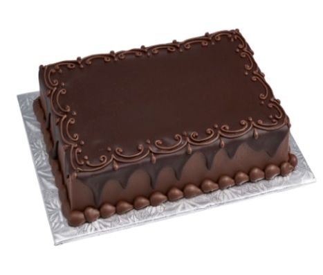 Dijital Sipariş 35 Kişilik Çikolatalı Yaş Pasta pasta