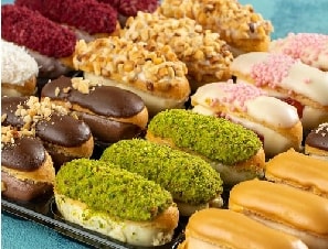 Göz Nuru İle Hazırlanan 1 Kg Karışık Ekler pasta