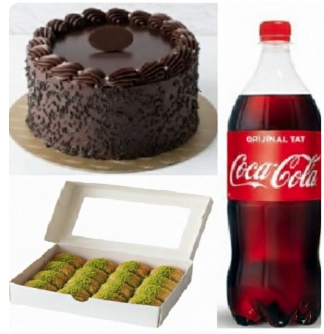 İkram İçin İdeal 4-6 Kişilik Fıstıklı Menü pasta