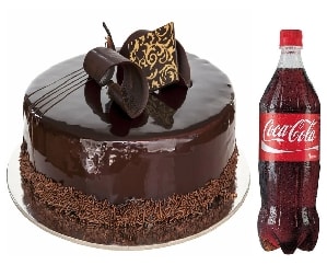 Klasik Çikolatalı Pasta 1 Litre Cola pasta