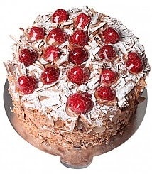 Sıcak Servis Tavsiyeli 6–9 Kişilik Çikolatalı Frambuazlı Yaş Pasta pasta