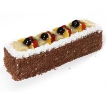 Taze Aromalı 4-6 Kişilik Karışık Meyveli Baton Pasta pasta