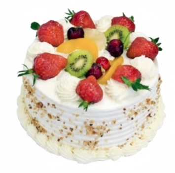 Zengin İçerikli Gurme 6-9 Kişilik Meyveli Yaş Pasta pasta